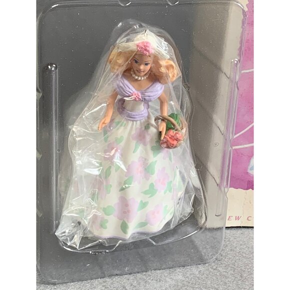 Hallmark 1995 Easter Keepsake Ornament Springtime Barbie New In Box Collector's - Picture 2 of 10